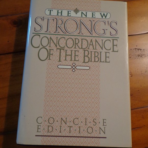 NEW! THE NEW STRONG'S CONCORDANCE OF THE BIBLE HARDCOVER - Picture 1 of 8